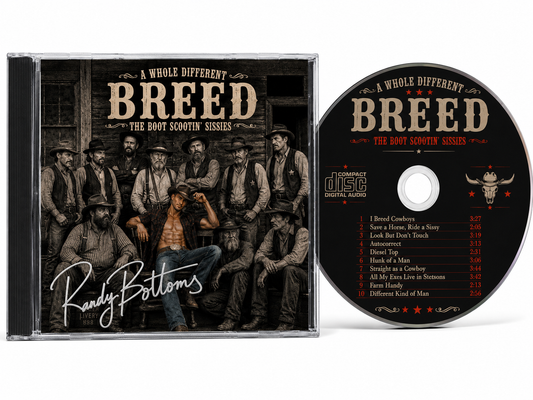 A Whole Different Breed — Signed & Numbered CD (Limited to 50)
