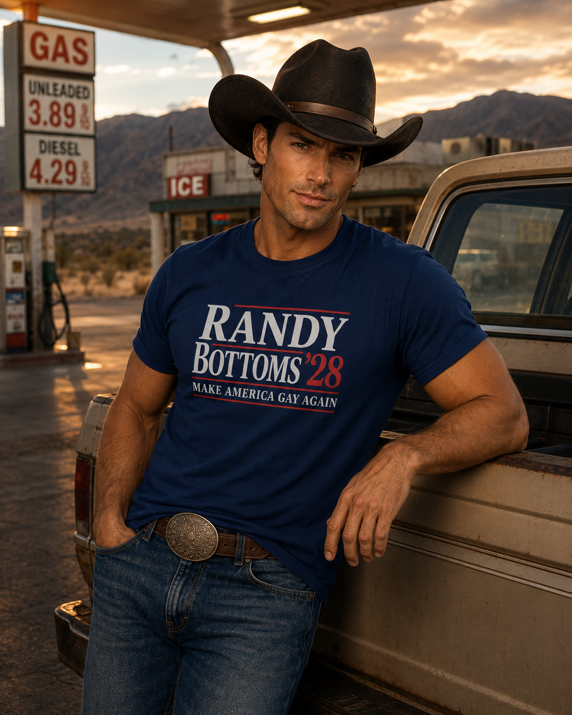 Randy Bottoms '28 — Make America Gay Again Tee