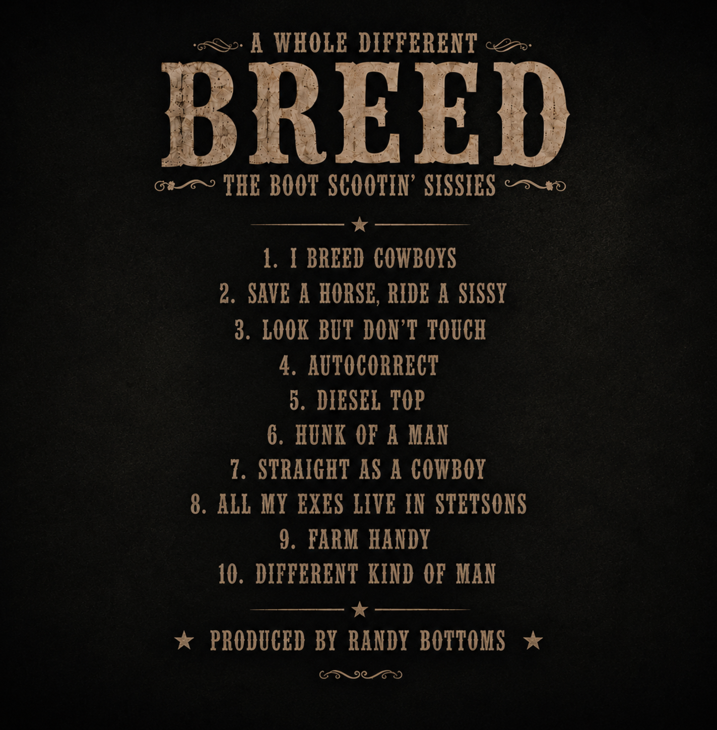 A Whole Different Breed — CD (Pre-Order)