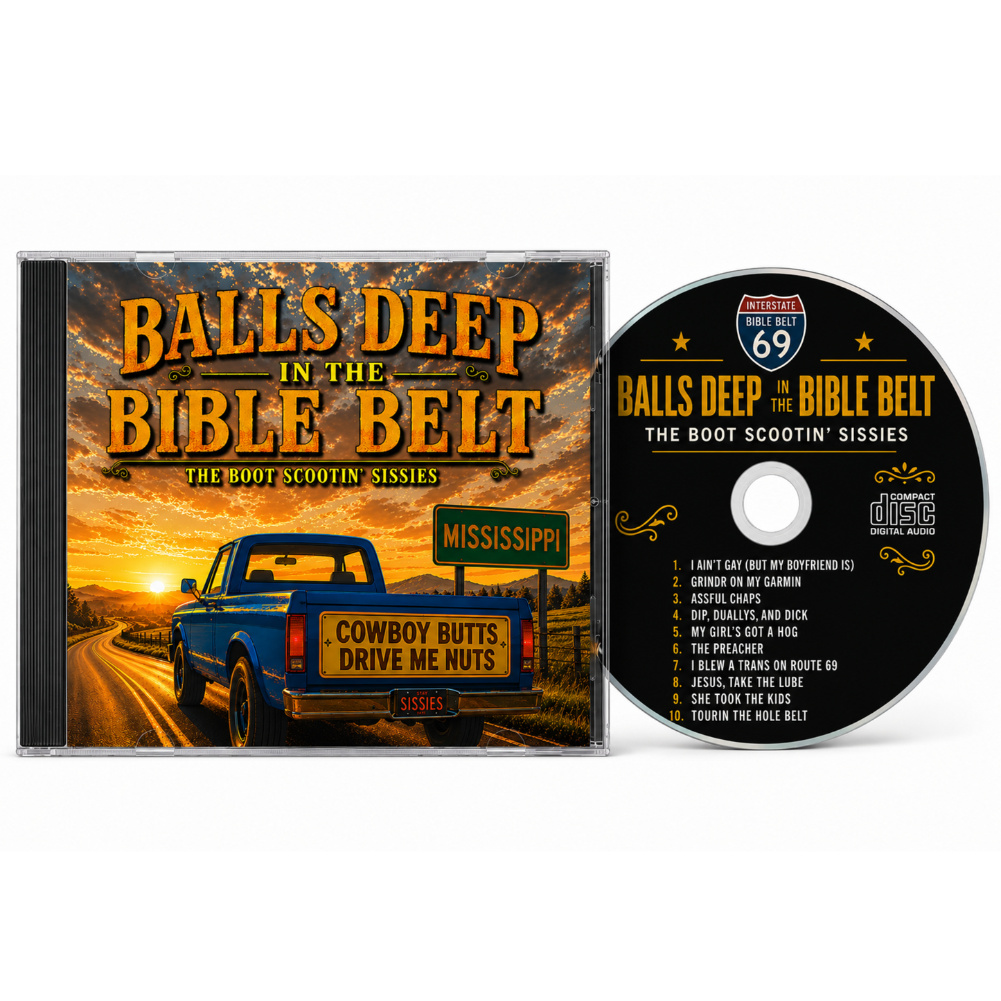 Balls Deep in the Bible Belt — CD